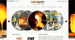 Desktop Screenshot of neosym.com